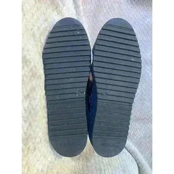 Manas Rabbit Fur & Brown Leather Womens Boots with straps, EU 39, US 8.5 - Picture 6 of 10